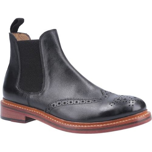 Cotswold Siddington Leather Mens Boots Black